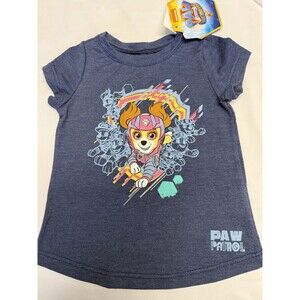Paw Patrol Baby & Toddler Girls Short Sleeve T-Shirt Sz 18 mos. Logos New